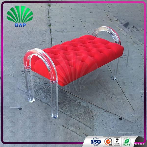 Best Selling Bedroom Furniture Weight Bench Colored Acrylic Bench Sex Sofa Chair 2