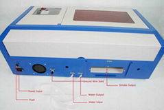 40W K40 CO2 mini laser engraving/cutting machine