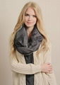 Beautiful Animal Print Cable Infinity Loop Scarf China Supplier