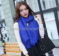 Single Color Spring Autumn Women Scarf