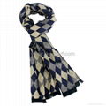 Super Soft Winter Striped Plaid Men Scarf Wrap Wholesale 3