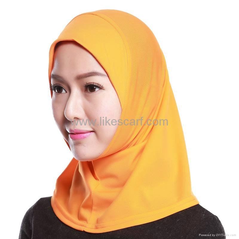 Soft Spring Autumn Plain Color Muslim Hijab Scarf Supplier 2