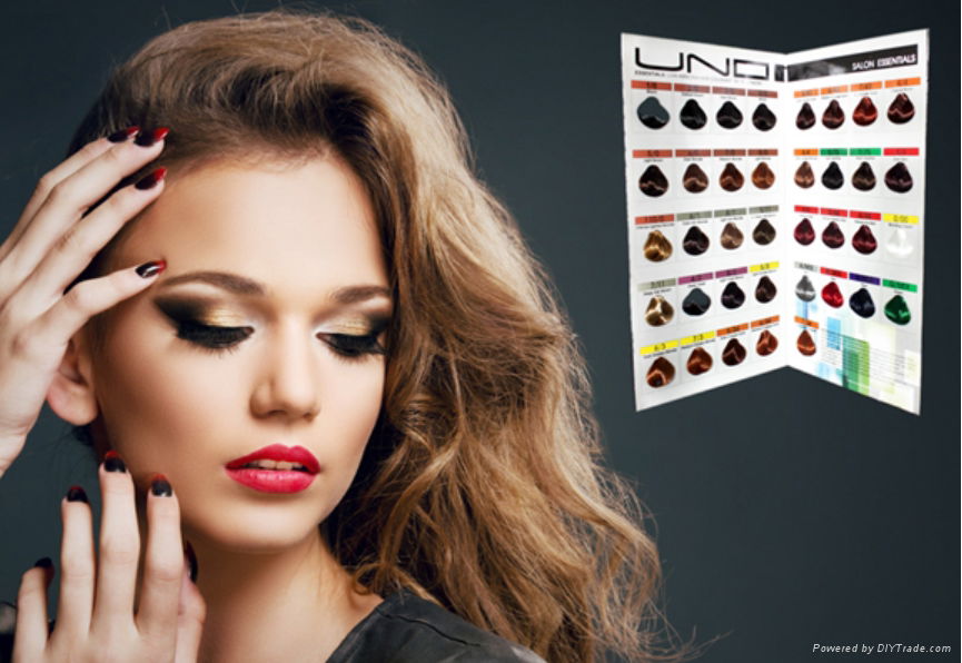 hair color swatch book 2017 hot sale factory price 4