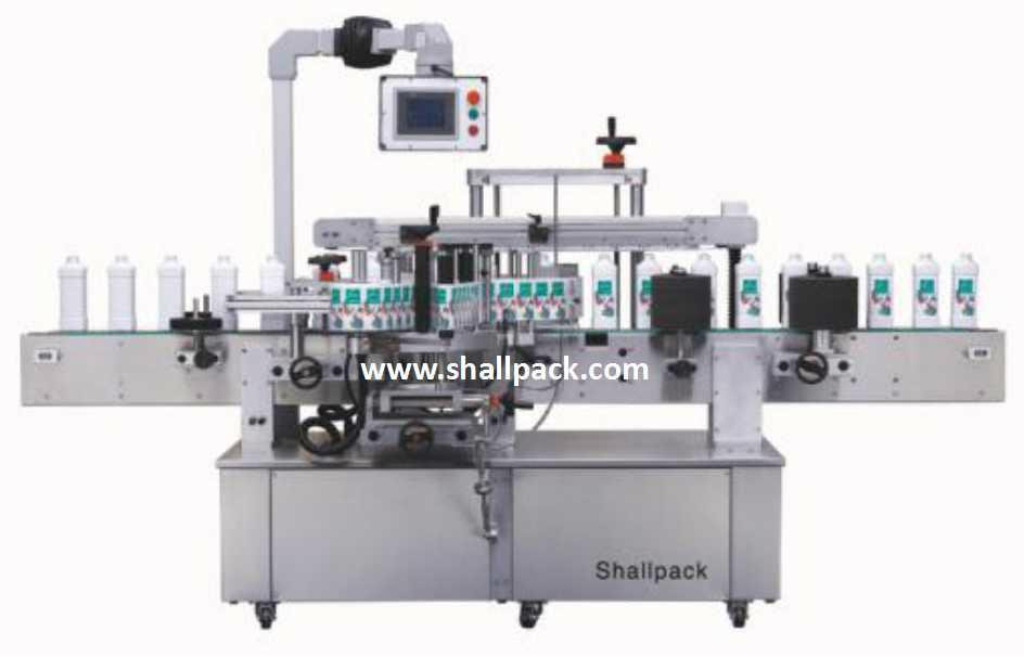highly precise high speed linear self adhesive sticker labeling machine SL-6B_Sh