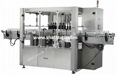 Automatic rotary self adhesive sticker labeling machine SLP-600D_Shallpack