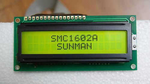 1602 blue white character lcd display module with CE and ROHS