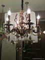 68813 series .Crystal Candle Chandelier(zinc alloy)