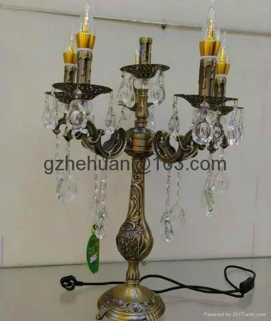 68819 series .Crystal Candle Chandelier(zinc alloy)