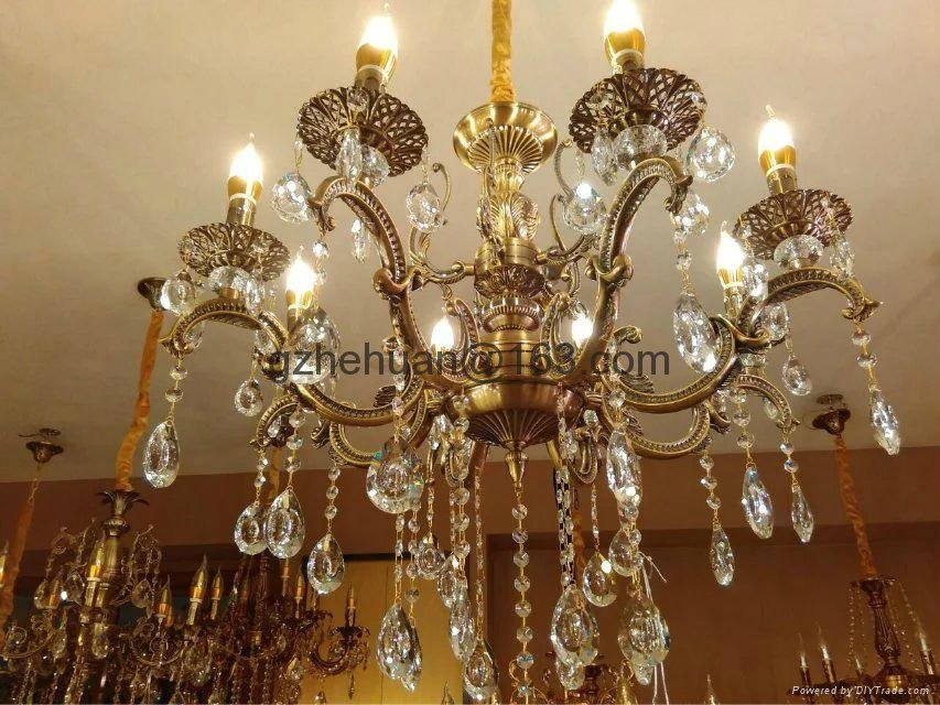 68819 series .Crystal Candle Chandelier(zinc alloy) 4