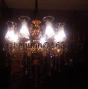 68858 series .Crystal Candle Chandelier(zinc alloy)