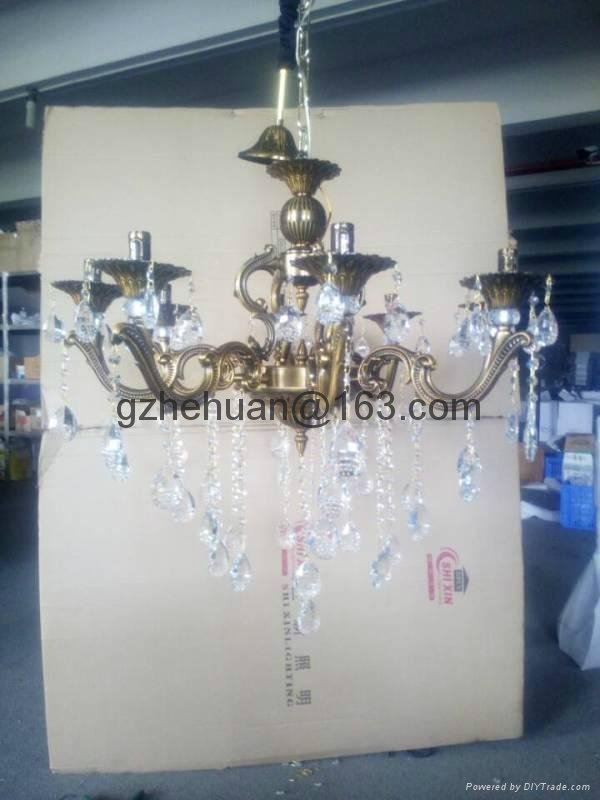 68859 series.Crystal Candle Chandelier(zinc alloy) 4