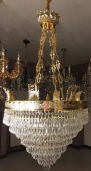 68860 series .Crystal Candle Chandelier(zinc alloy)