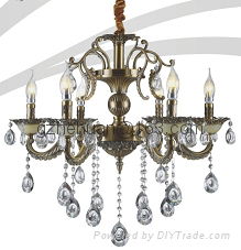 68613 series.Crystal Candle Chandelier(zinc alloy) 3