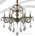 68613 series.Crystal Candle Chandelier(zinc alloy) 3