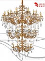 68830 series.Crystal Candle Chandelier(zinc alloy) 3