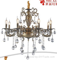 68841 series.Crystal Candle  Chandelier(zinc alloy) 2