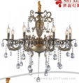 68841 series.Crystal Candle  Chandelier(zinc alloy) 2