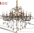 68841 series.Crystal Candle  Chandelier(zinc alloy) 3