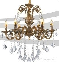 68842 series.Crystal Candle  Chandelier(zinc alloy)