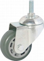 Medium-Duty High Quality Mute Polyurethane Caster（Grey）