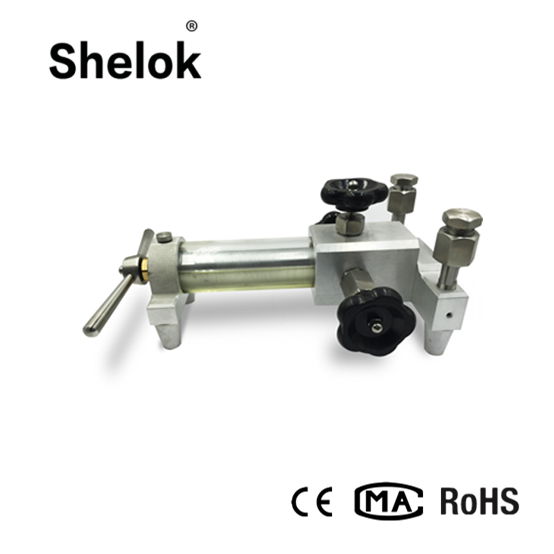 Hand hold pump hydraulic pressure calibrator 4-20ma