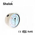 Stainless steel hydraulic capsule oil pressure gauge