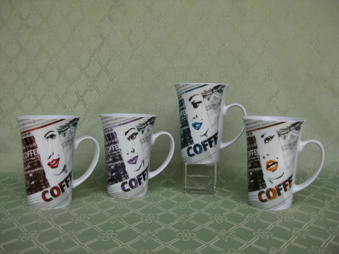 Different Lipstick Ceramic Coffee Mug 4