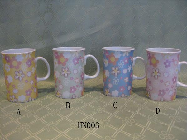 Charming flower china bone mug 5