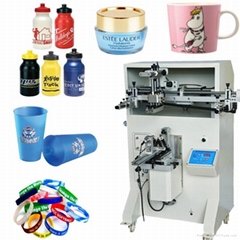 Bottle cylindrical silk screen printer LY-4A