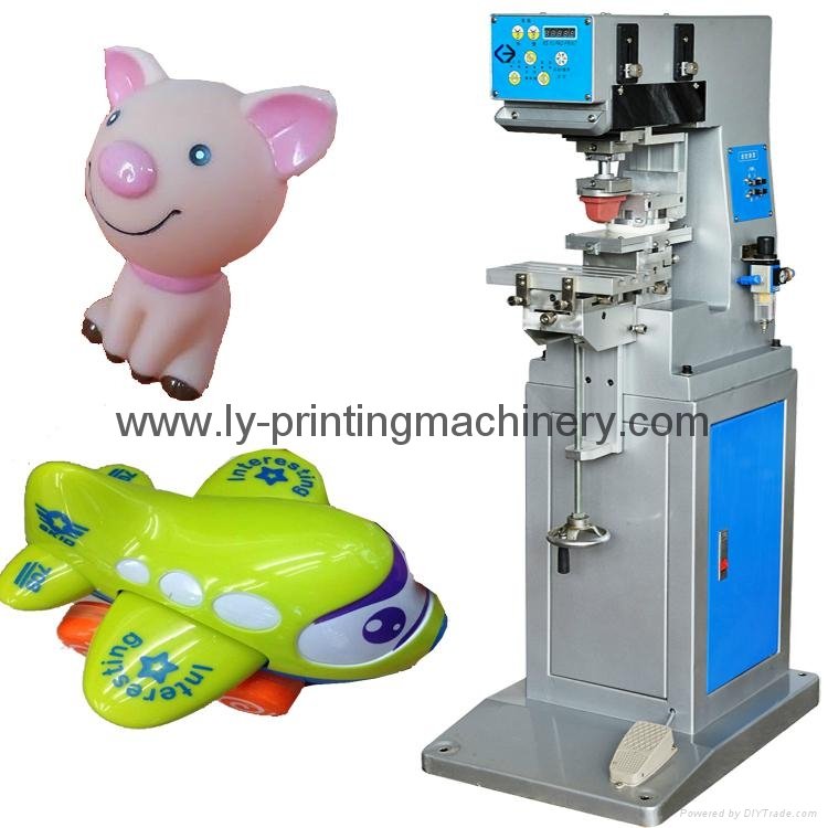 1 color toy  pad printer with closed ink cup LY-MP1-250C