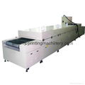 7M IR conveyor drying machine for silk screen ink