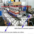 Full auto 4 color pad printing machine for bottle cap 