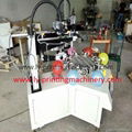  2 color balloon silk screen printing machine with PLC 