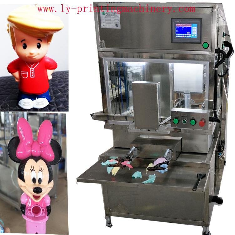 Spray painting machine for toy 