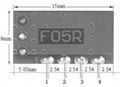 小体积带休眠无线发射模块F05R 4