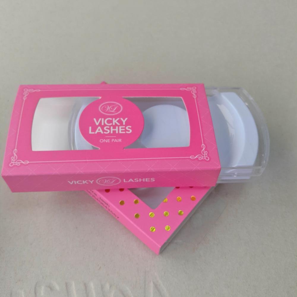 eyelash private label pink eyelash case 2