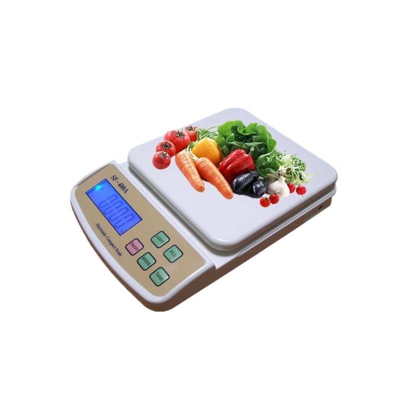 LCD Display Automatic Platform Food Kitchen Weight Scale 