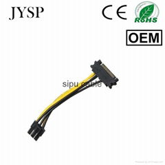 Hotsell pci-e 16 riser card 6 pin connector