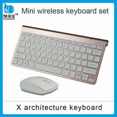 Smart tv wireless keyboard and mouse combo for pc laptop
