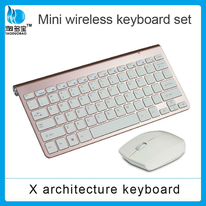 Smart tv wireless keyboard and mouse combo for pc laptop 3