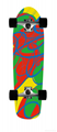 HBD-Y Canadian Maple Fish Skateboard Blank 3