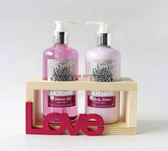 Lavender bath gift set