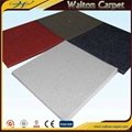 Self-Adhesive Ribbed Non-Woven Peel and Stick Carpet Tiles 12X12 Inch 2