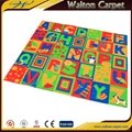 Non Woven Kids HD Map Pattern Custom Print Play Mat for Living Room 5