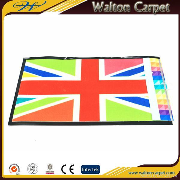 Wholesale HD Logo Printed Nonwoven Surface Flooring Door Mat for Entrance