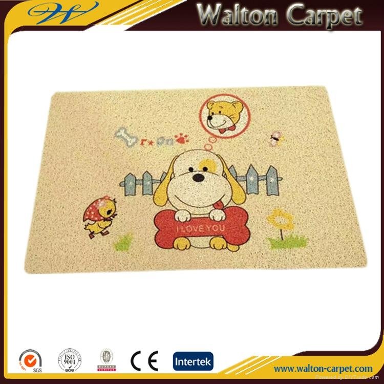 Anti Dust Loop Coil Durable Cushion Door Mat Entrance PVC Floor Doormat 3