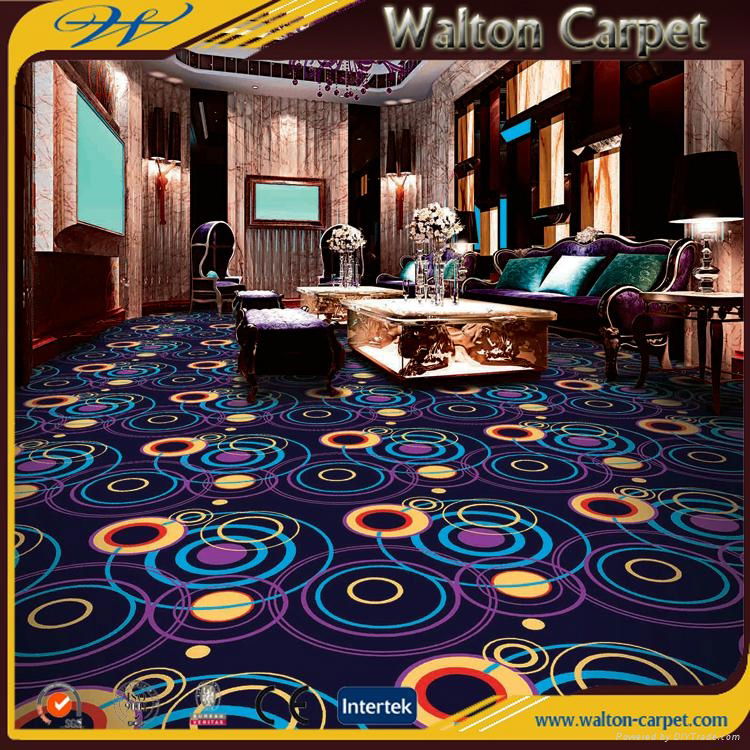 Commercial Wall to Wall Luxury Carpet Tufted Pile Floor Rug for Casino 2