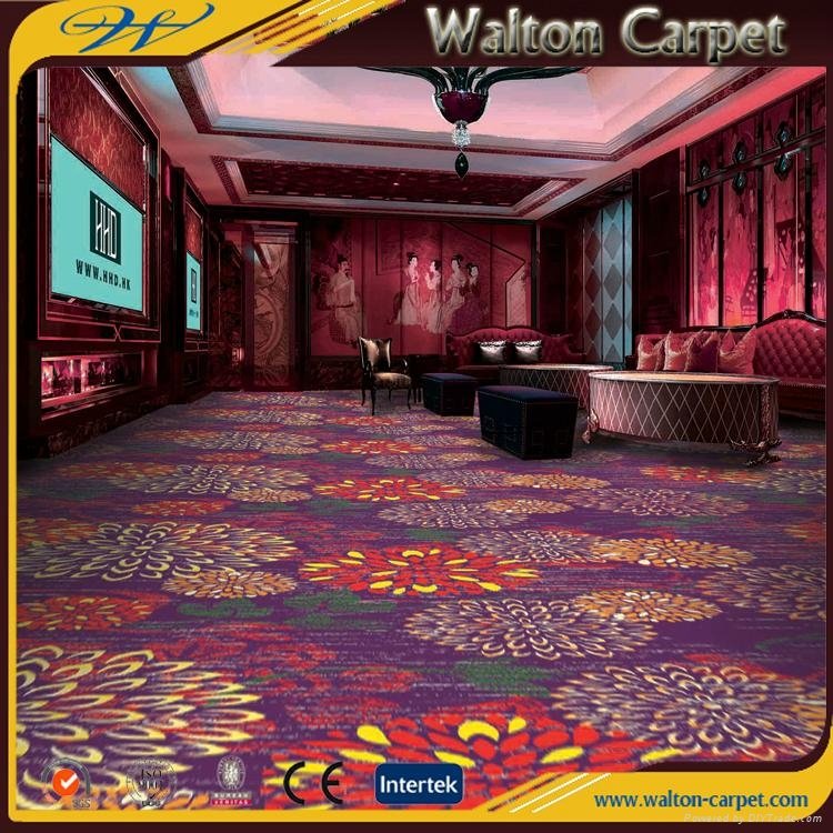 Commercial Wall to Wall Luxury Carpet Tufted Pile Floor Rug for Casino 3