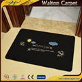 Non Skid TPE Base Needle Punched Anti-Dust Flooring Door Mat with Custom Logo