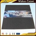 Needle Punched Ribbed Non-Woven Peel and Stick Adhesive Carpet Tiles